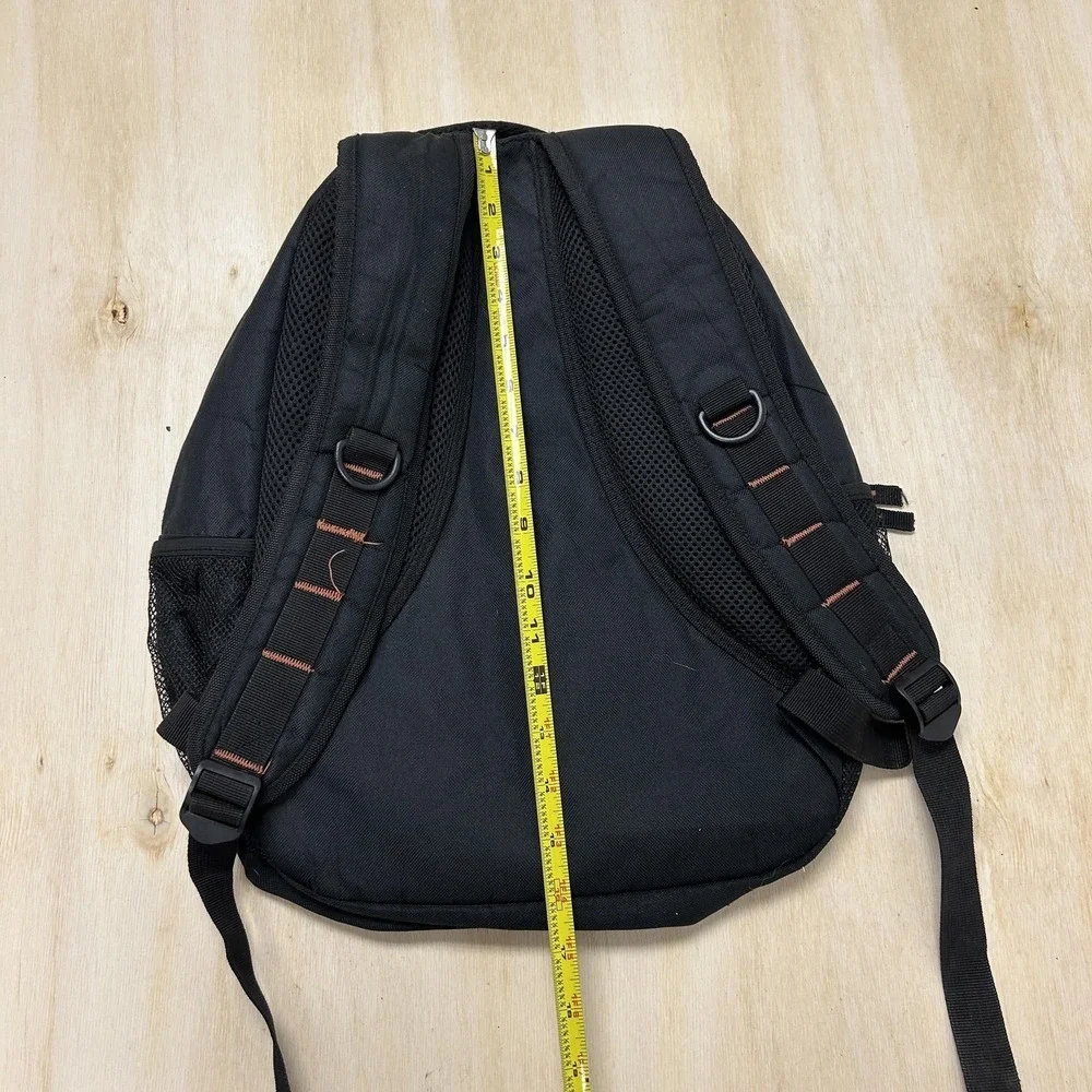 Harley-Davidson Black Gray 18in Backpack Soft Case Men Water Bottle Pockets